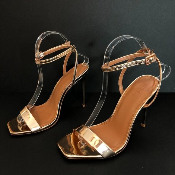 ASOS Metallic Gold Heels - Picture 3 of 11